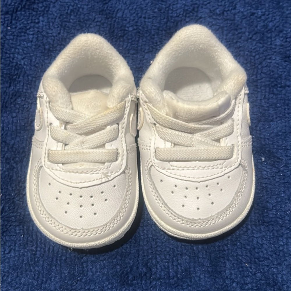 INFANT NIKE AIR FORCE 1 CRIB CASUAL SHOES